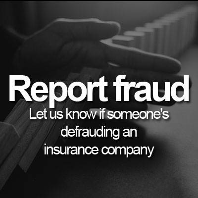 Report fraud to CIU