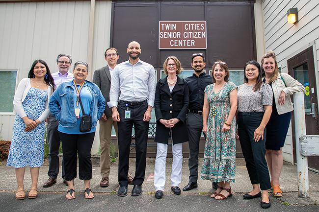 Commissioner Patty Kuderer Chehalis Community Connect event 