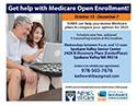 Pic of Get help with Medicare Open Enrollment flier